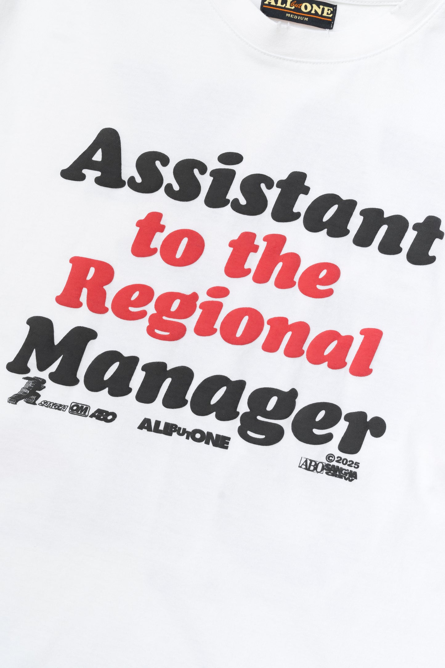 AbO Assistant Tee White