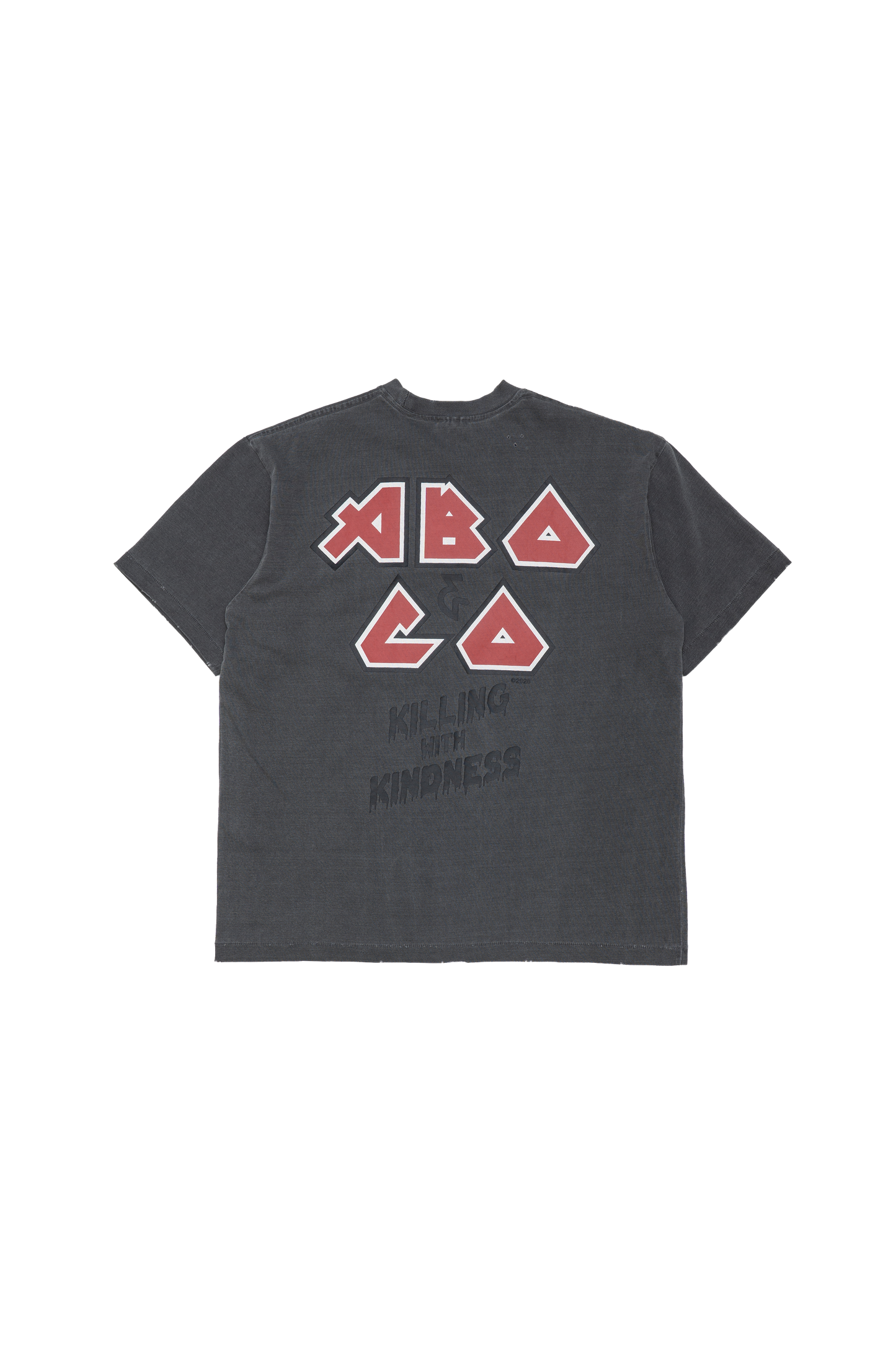 AbO Good Tee Washed Black