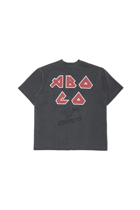 AbO Good Tee Washed Black