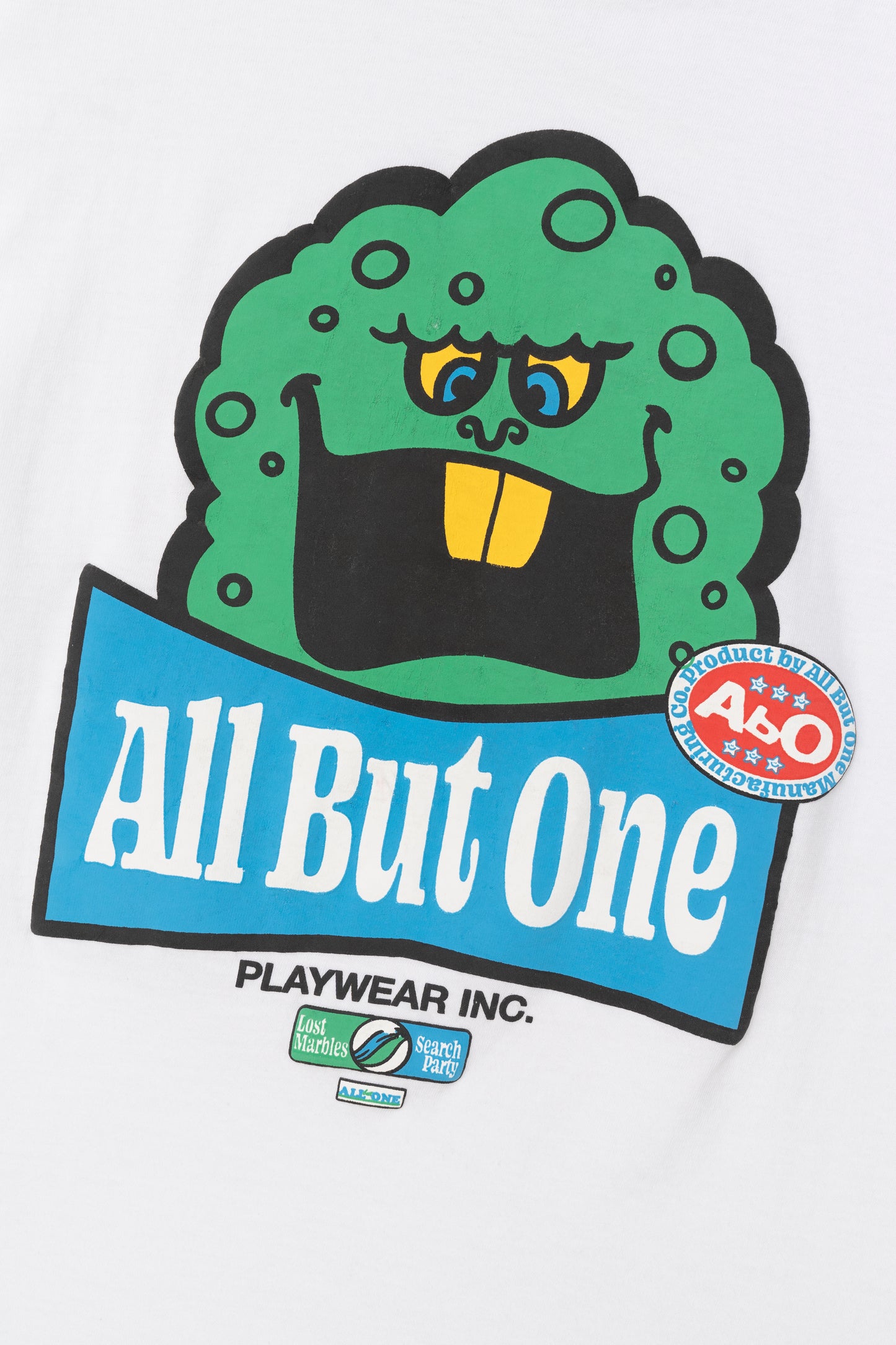 AbO Monster Tee White