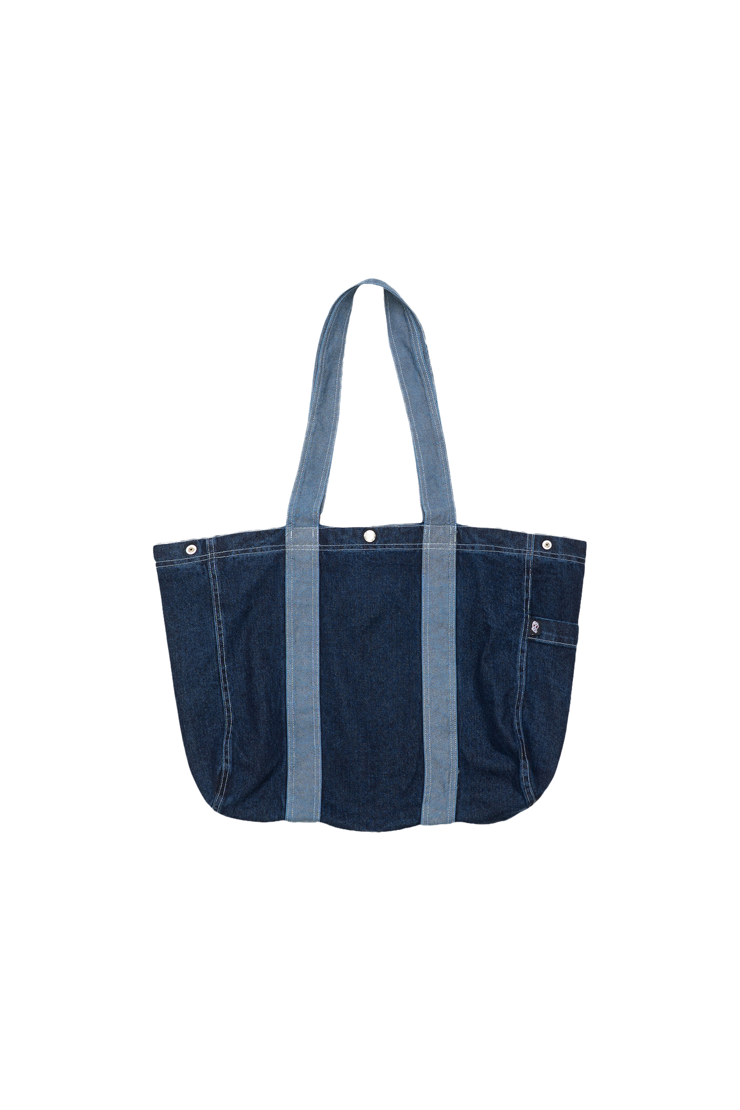 AbO Denim Tote Bag Blue