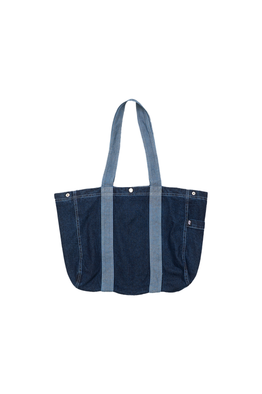 AbO Denim Tote Bag Blue