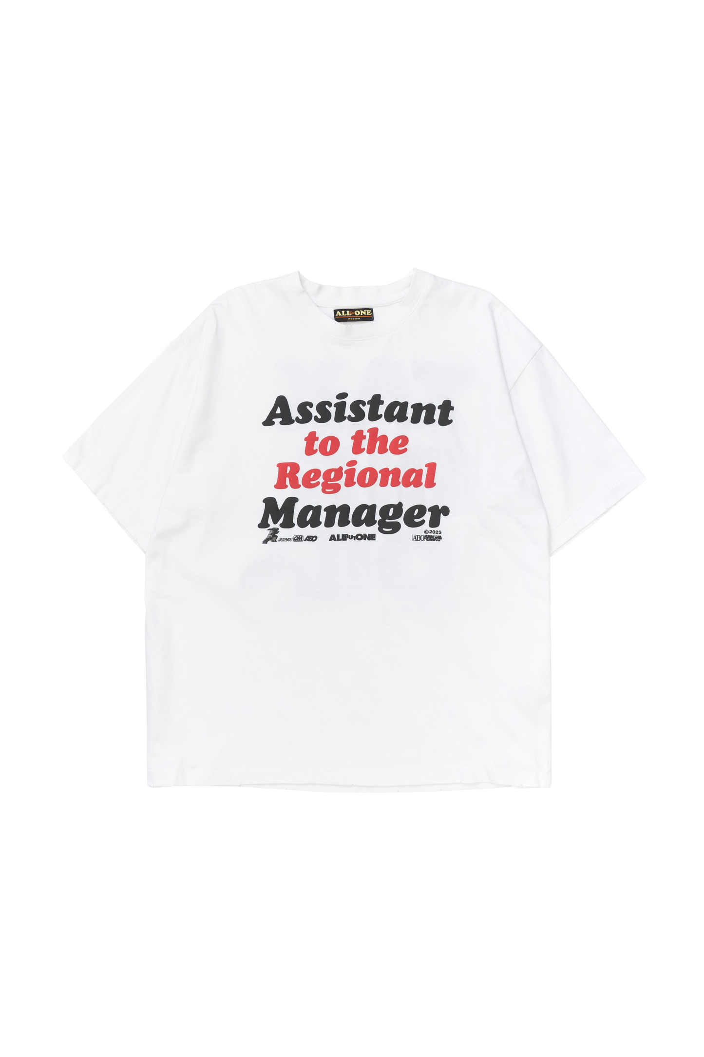 AbO Assistant Tee White