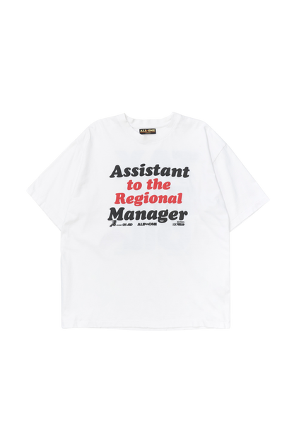 AbO Assistant Tee White
