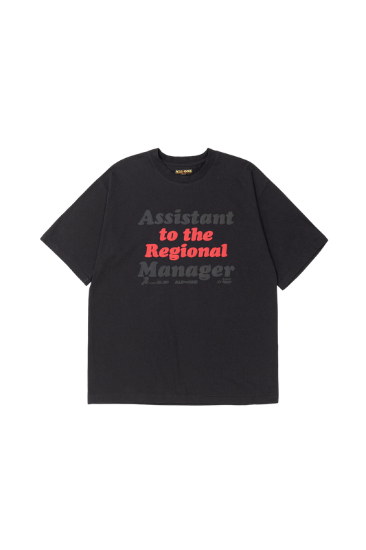 AbO Assistant Tee Black