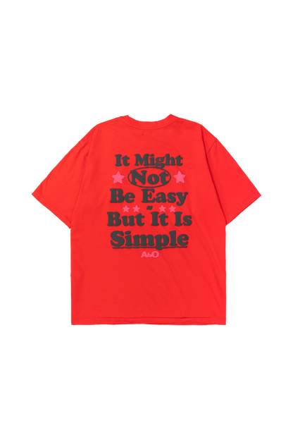 AbO People Tee Red