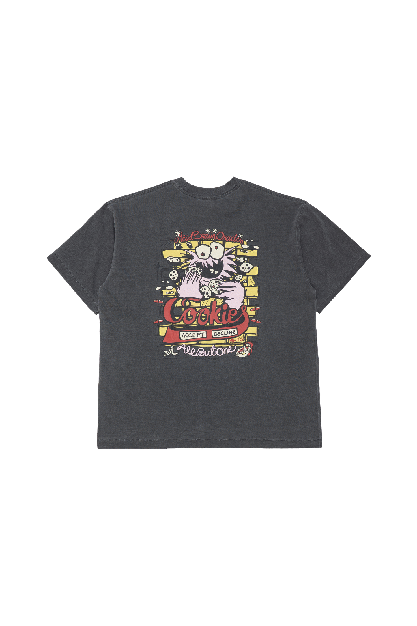 AbO Acid Tee Washed Black