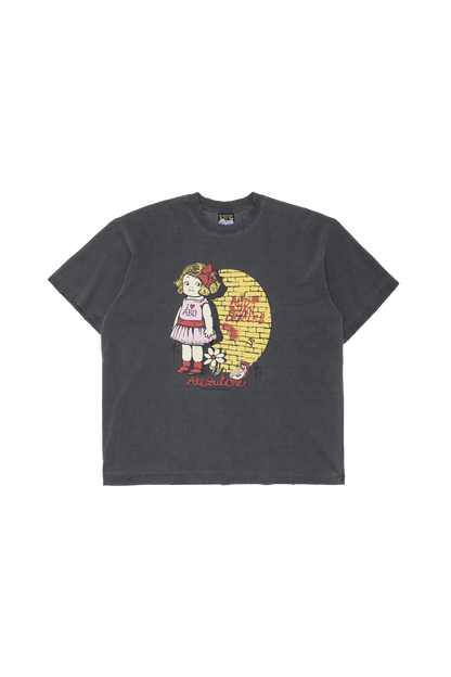 AbO Acid Tee Washed Black