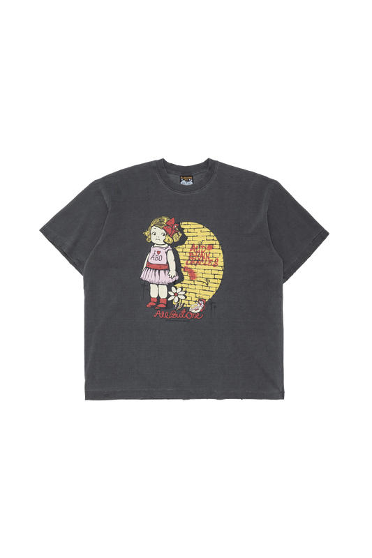 AbO Acid Tee Washed Black