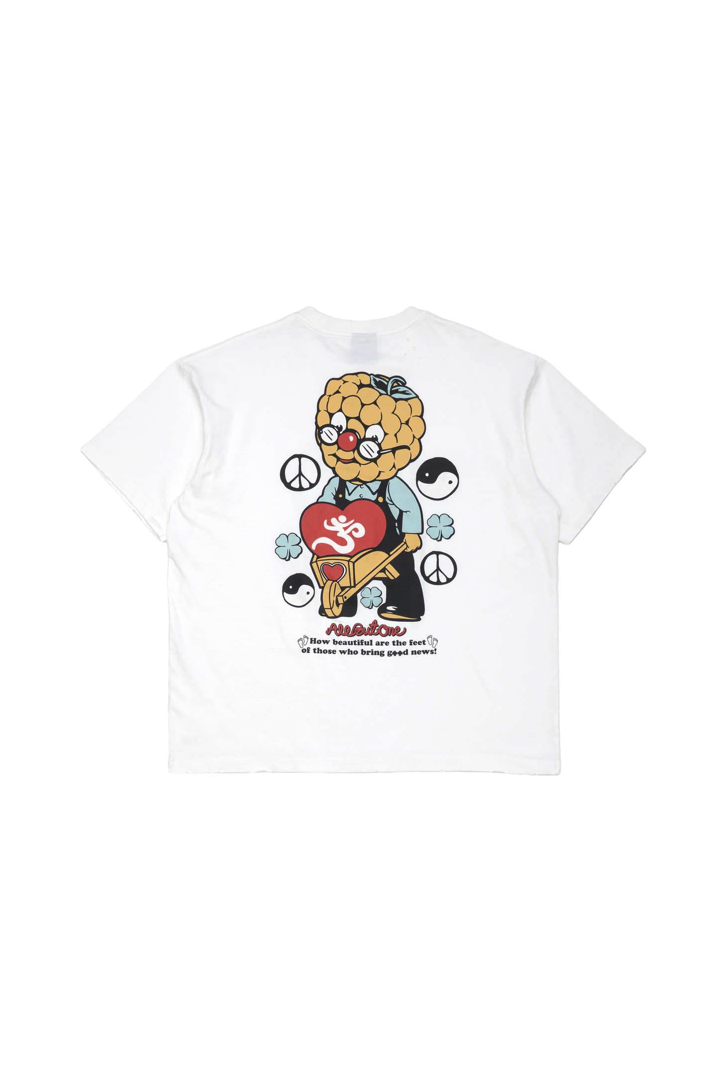 AbO Bugs Tee White