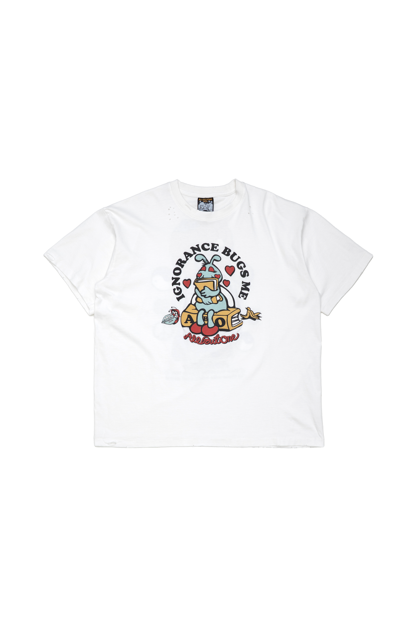 AbO Bugs Tee White