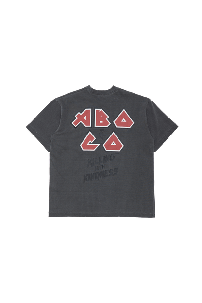 AbO Good Tee Washed Black