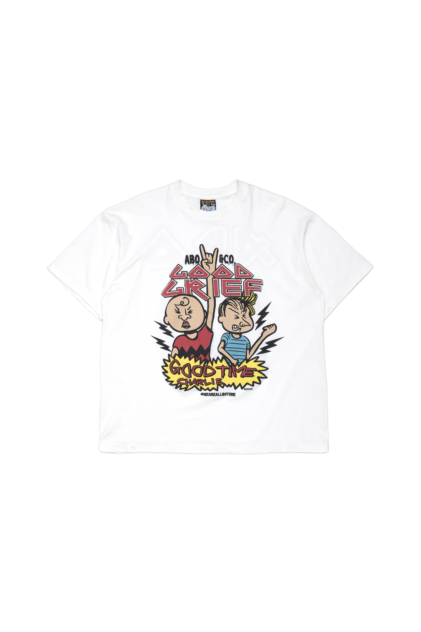 AbO Good Tee White