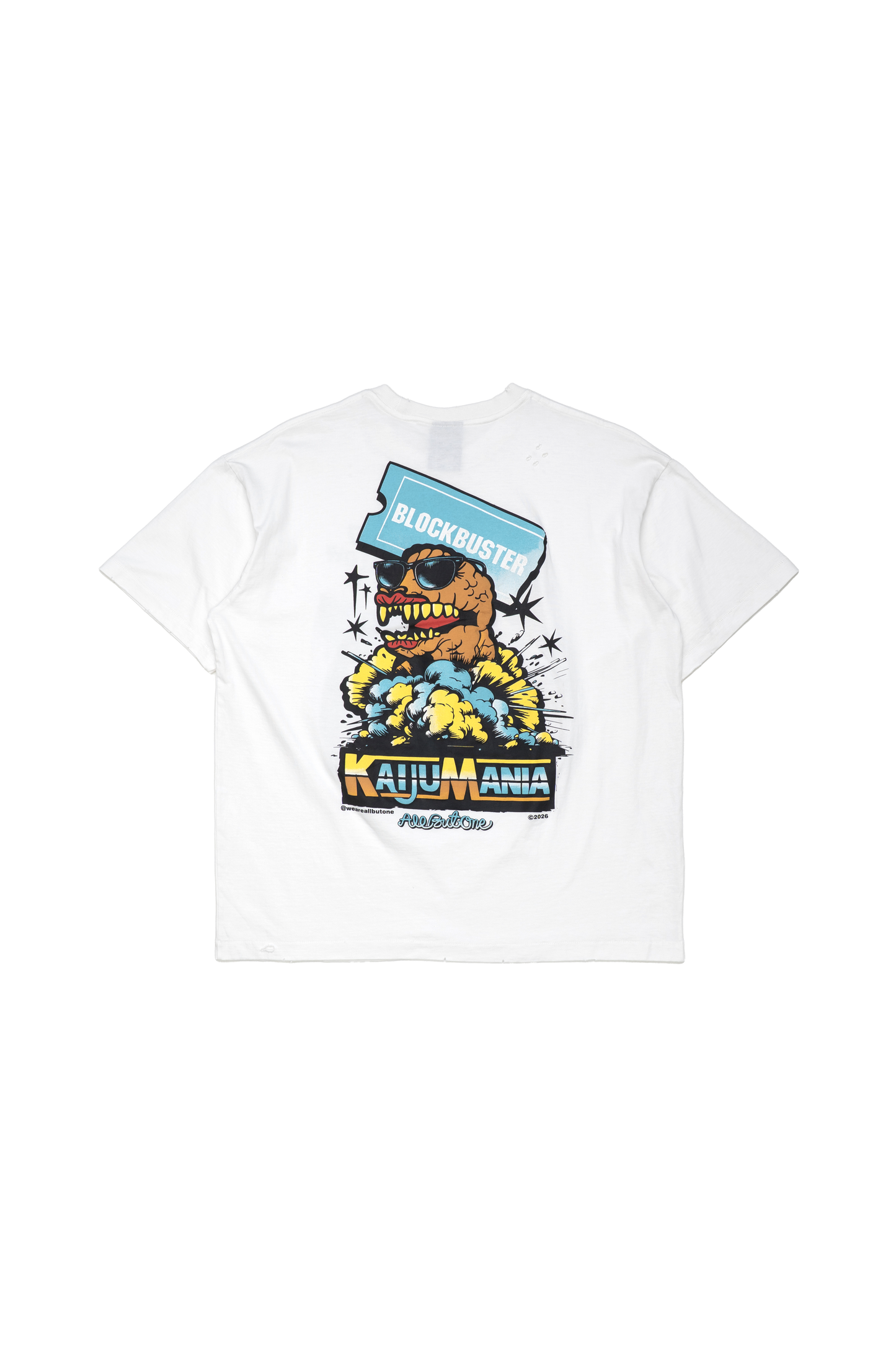 AbO Kaiju Tee White