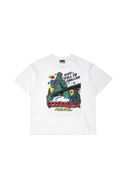 AbO Kaiju Tee White