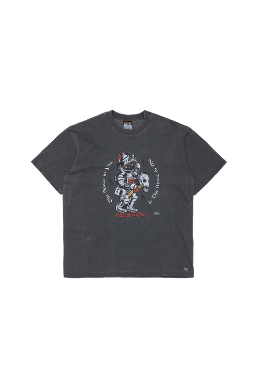 AbO Kingdom Tee Washed Black