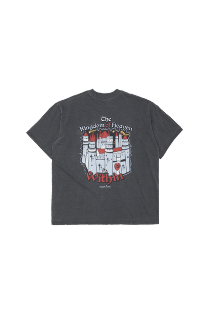 AbO Kingdom Tee Washed Black