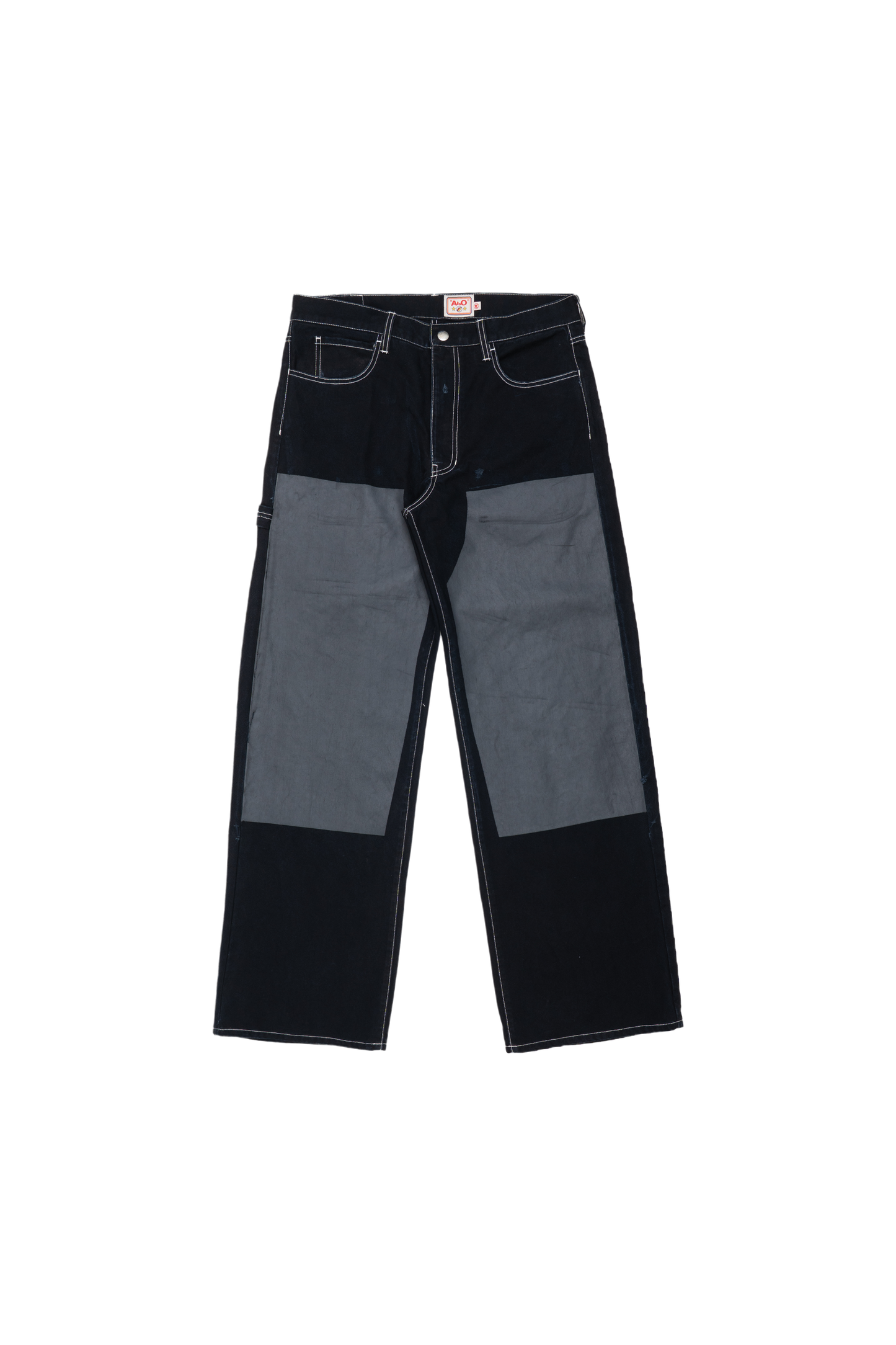 AbO Penny Double Knee Black Canvas