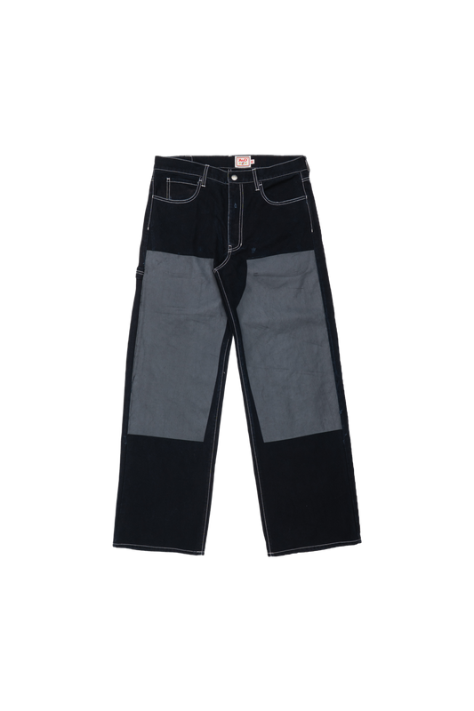 AbO Penny Double Knee Black Canvas