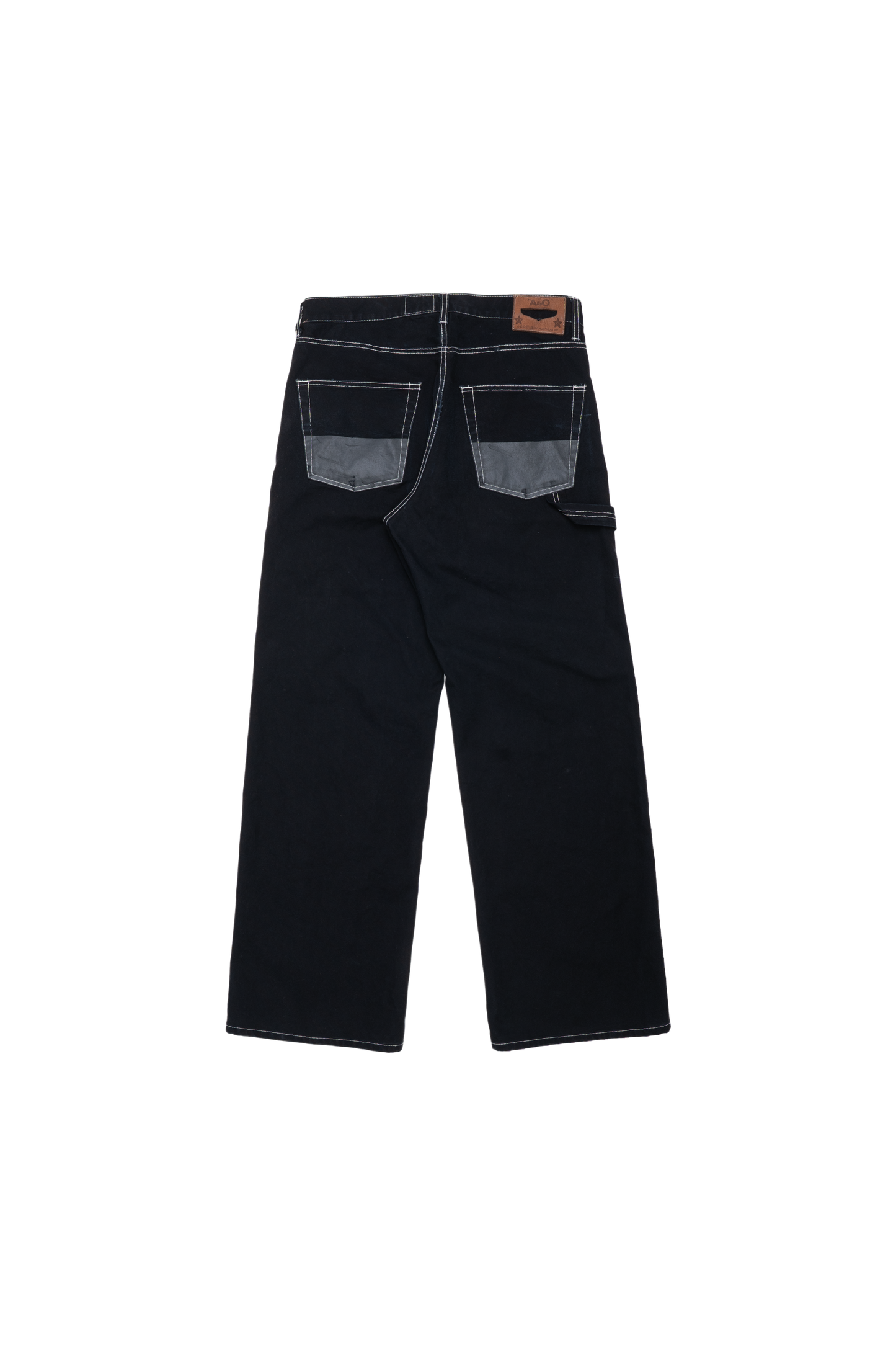 AbO Penny Double Knee Black Canvas