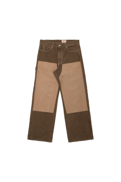 AbO Penny Double Knee Brown Canvas