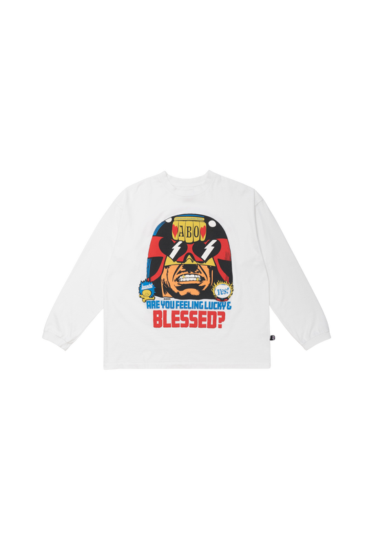 AbO Blessed Long Sleeve White