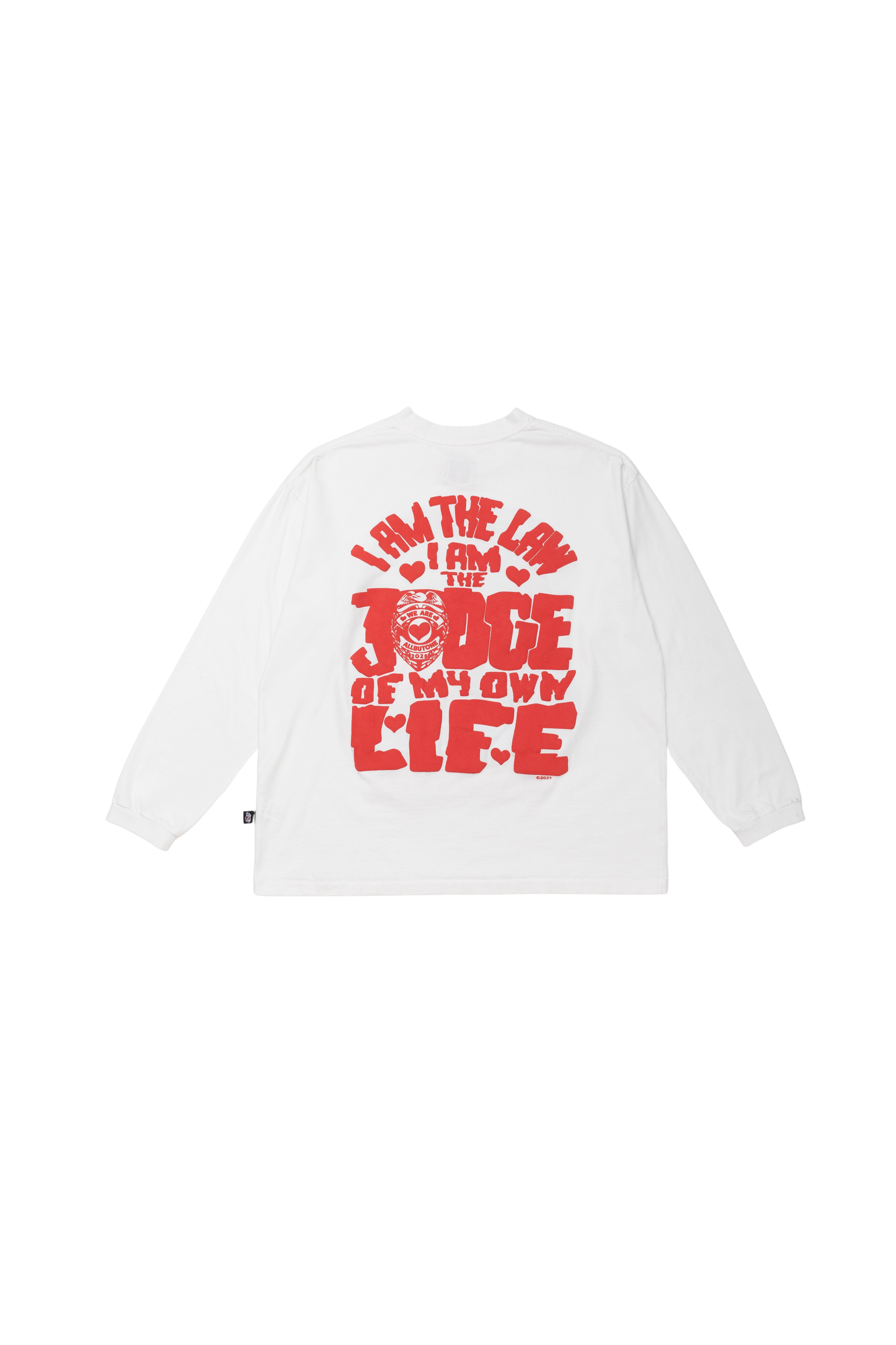 AbO Blessed Long Sleeve White