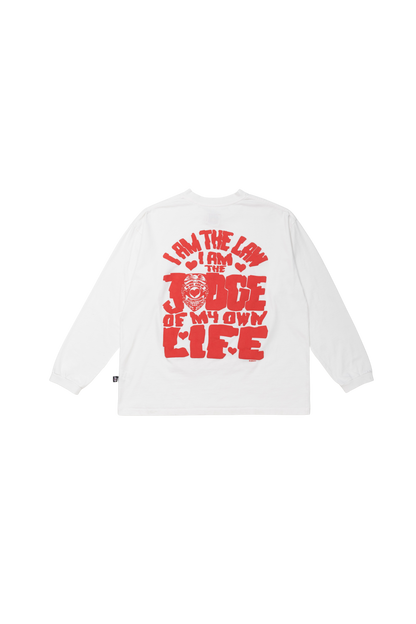 AbO Blessed Long Sleeve White