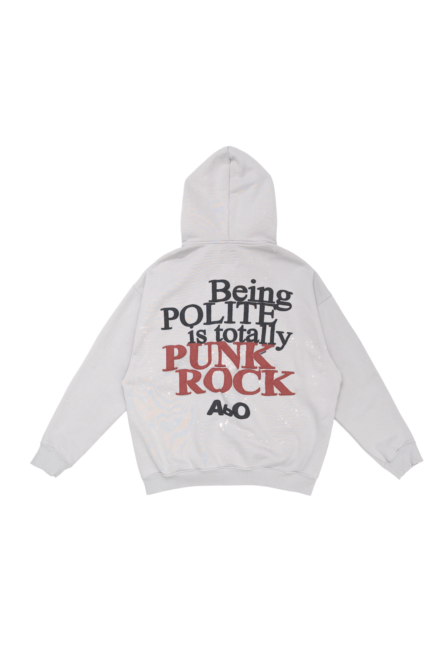 AbO Kind Zip Hoodie Pearl