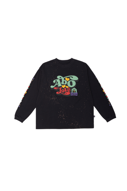 AbO Love Long Sleeve Black