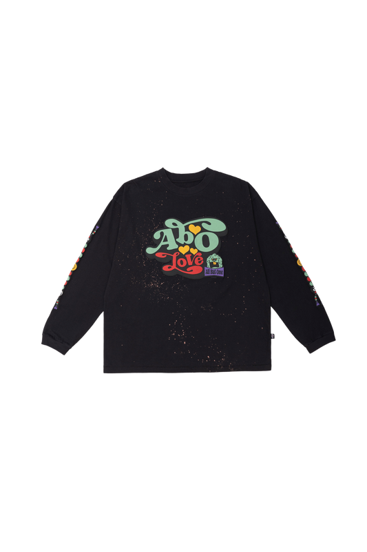 AbO Love Long Sleeve Black