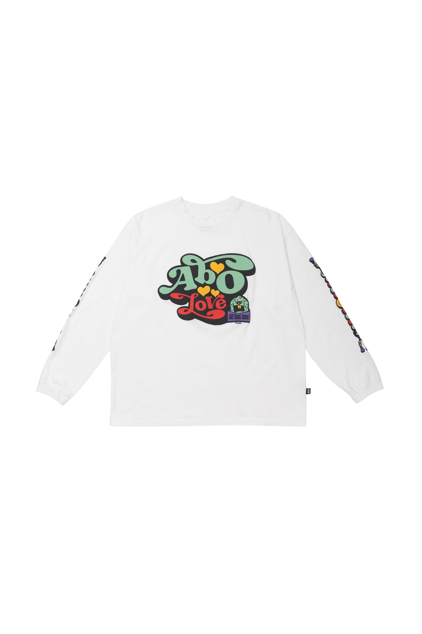 AbO Love Long Sleeve White