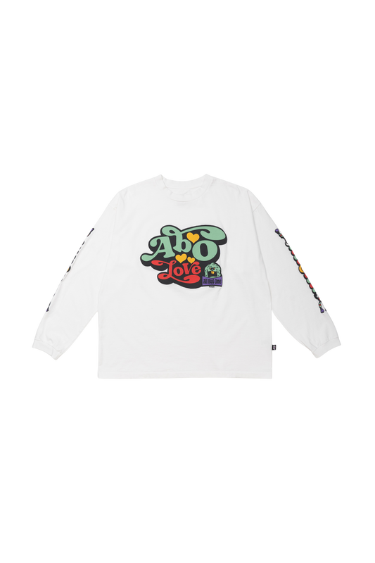 AbO Love Long Sleeve White