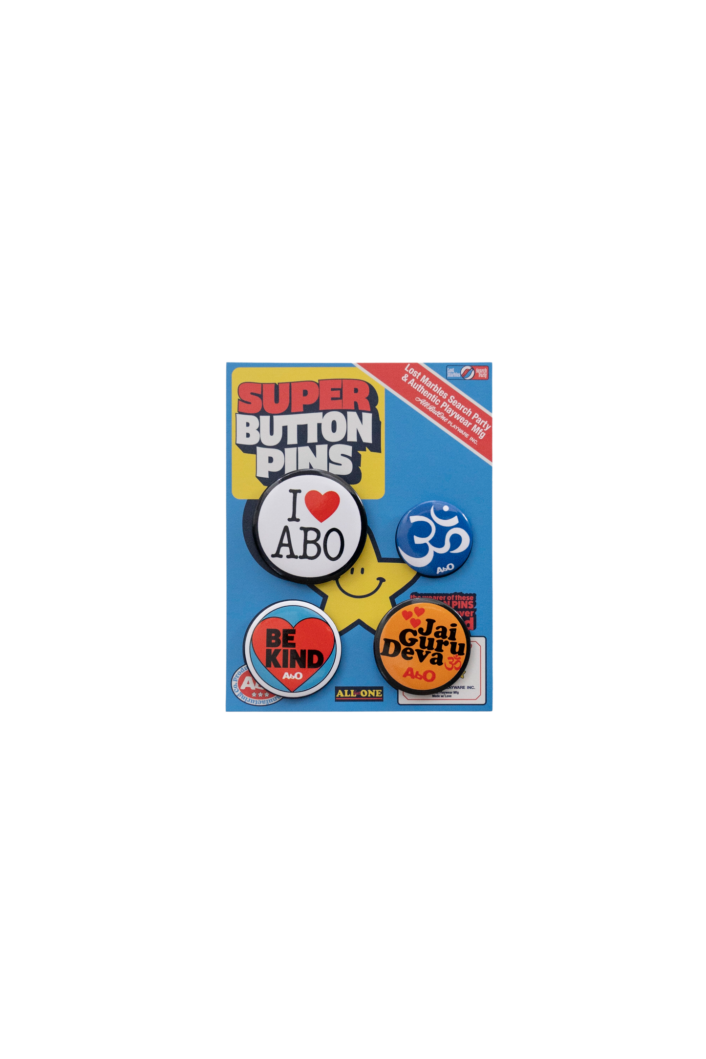 AbO Music Pack Button Pins