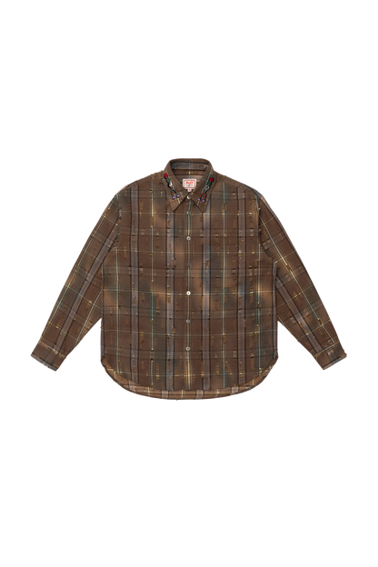 AbO Love Button Up Shirt Almond