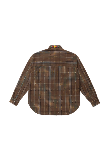 AbO Love Button Up Shirt Almond