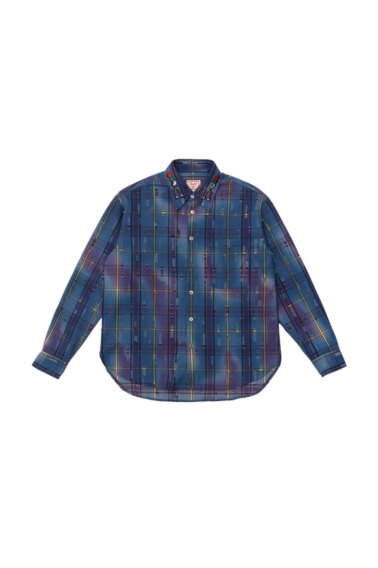 AbO Love Button Up Shirt Lavender