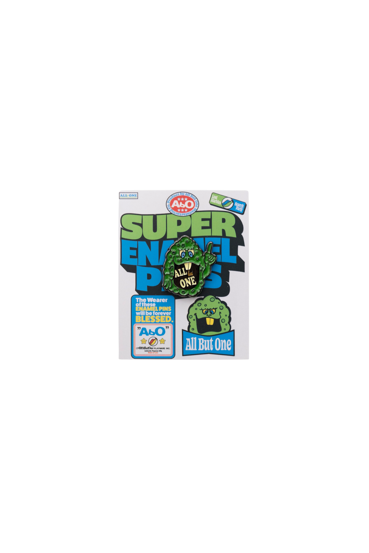 AbO Monster Enamel Pin