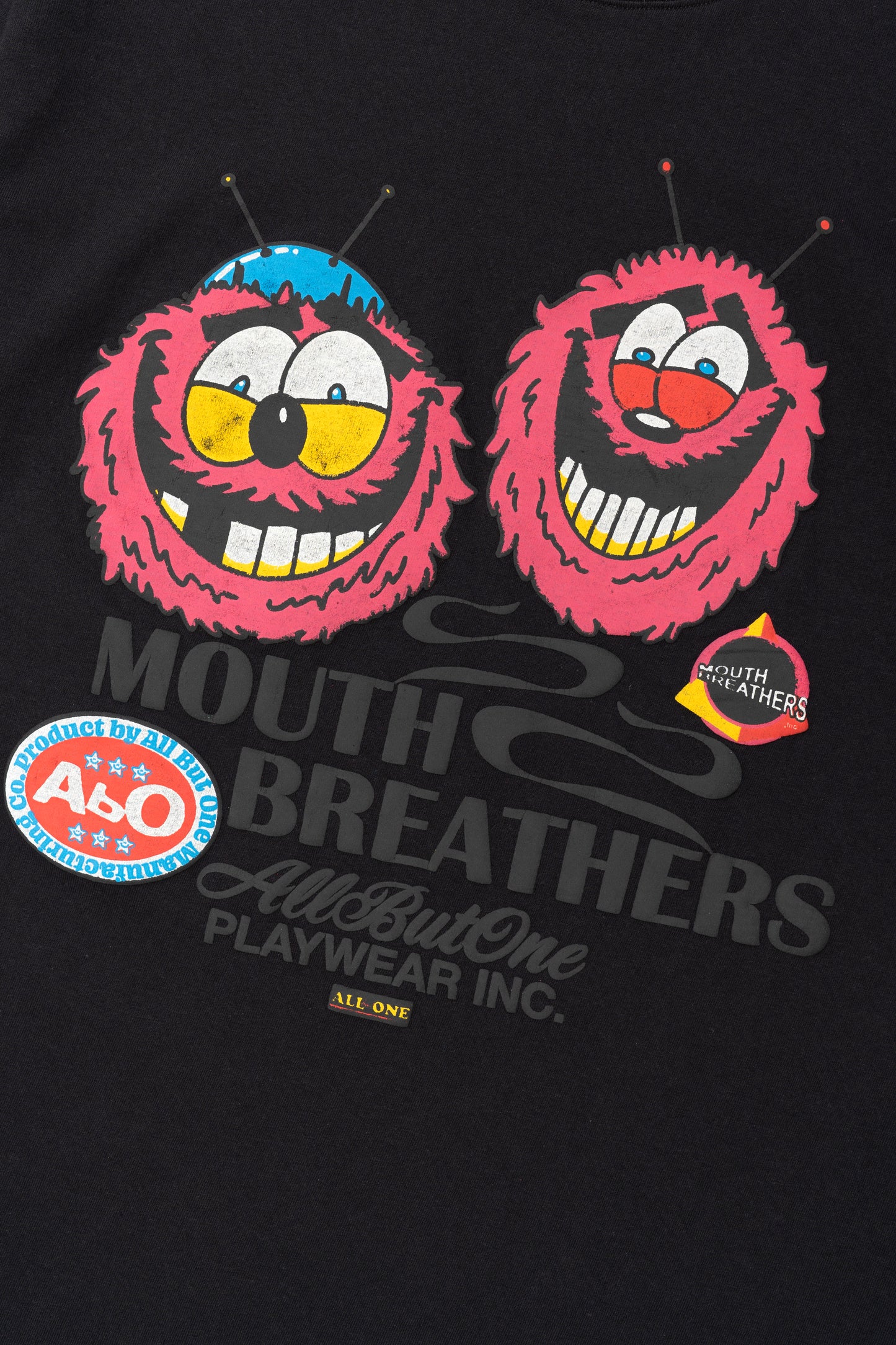 AbO Mouth Breathers Tee Black