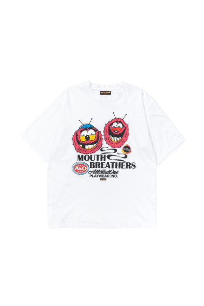 AbO Mouth Breathers Tee White