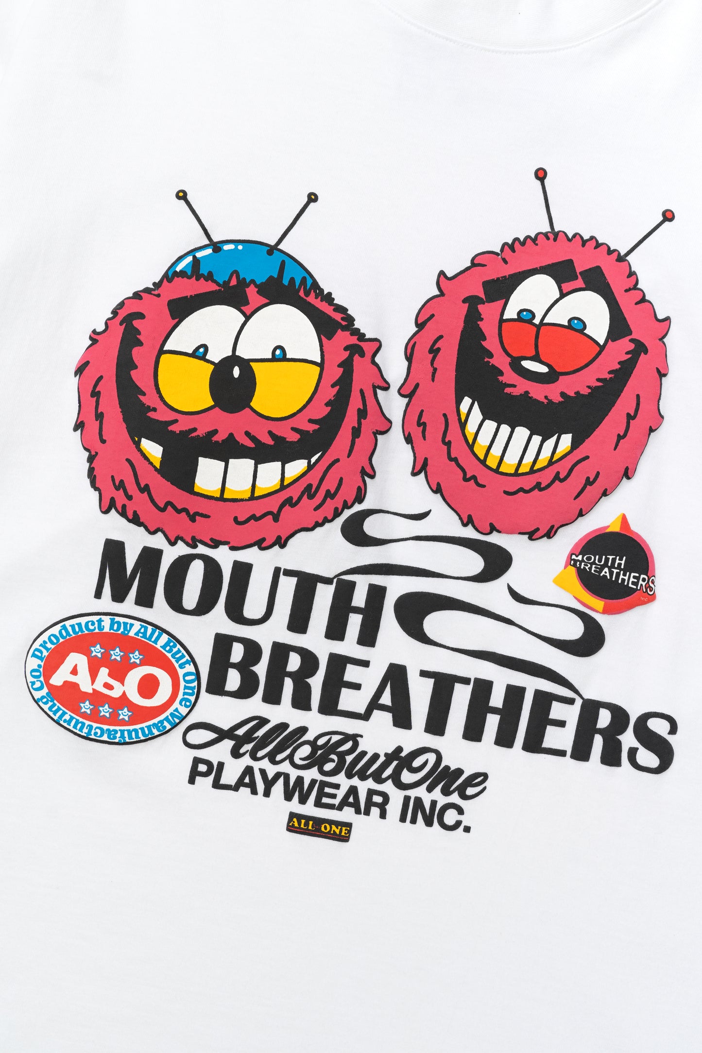 AbO Mouth Breathers Tee White