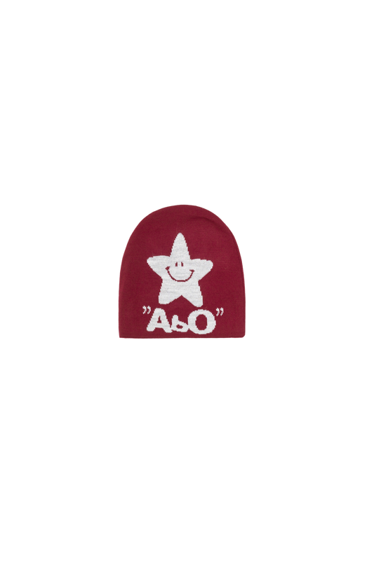 AbO No Fold Beanie Burgundy