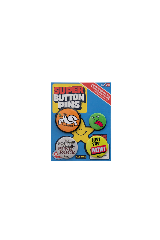 AbO Polite Pack Button Pins