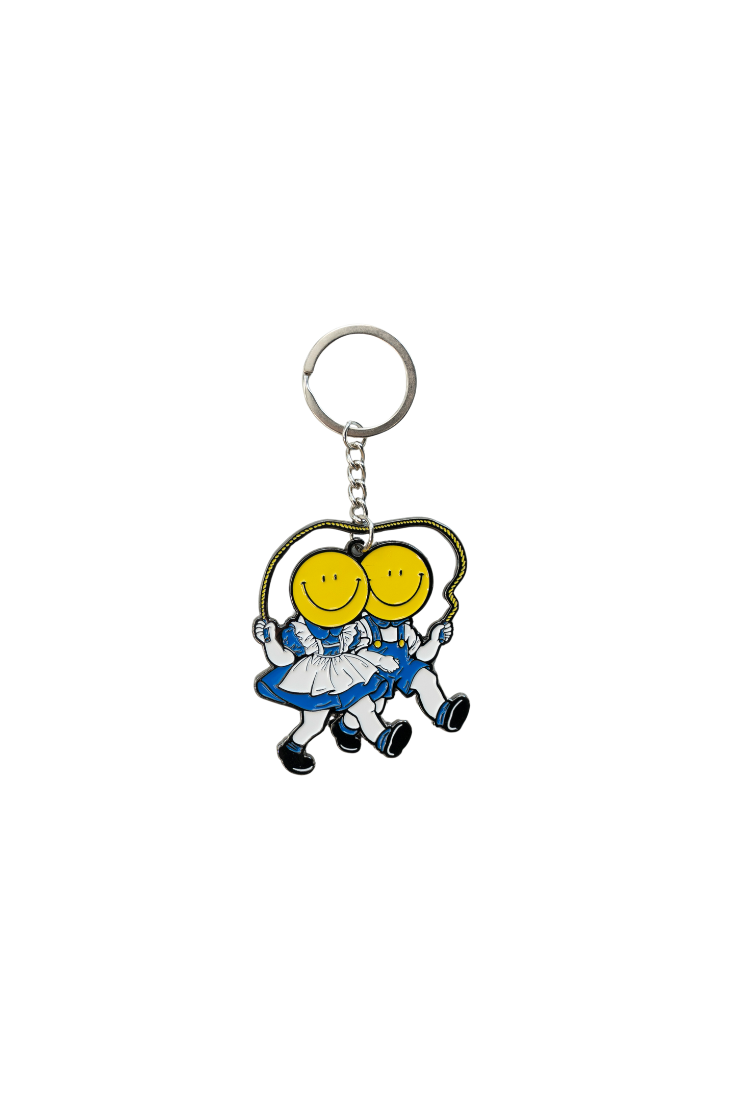 AbO Skipping Metal Keychain