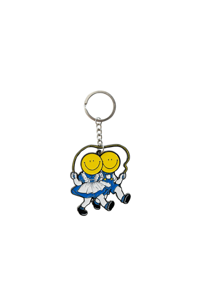 AbO Skipping Metal Keychain