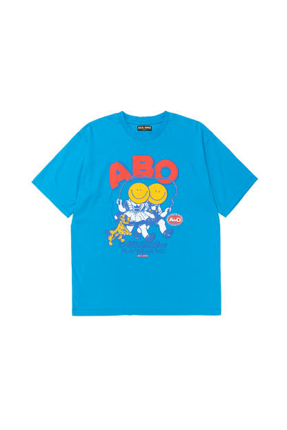 AbO Skipping Tee Blue