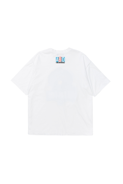 AbO Skipping Tee White