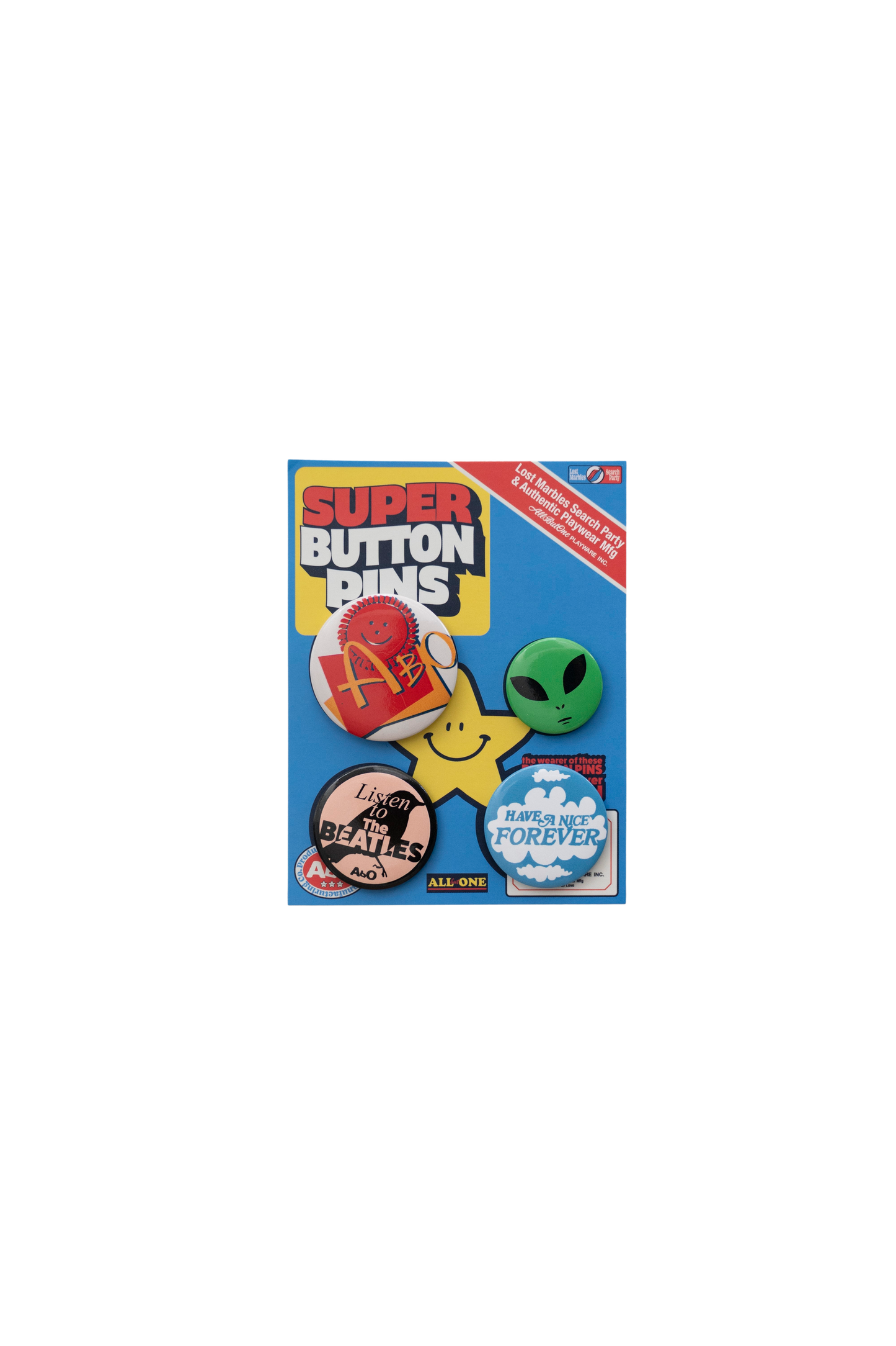 AbO Sky Pack Button Pins