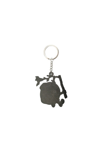 AbO Swing Metal Keychain