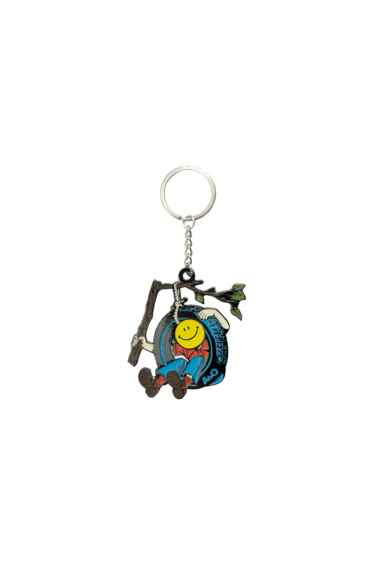 AbO Swing Metal Keychain